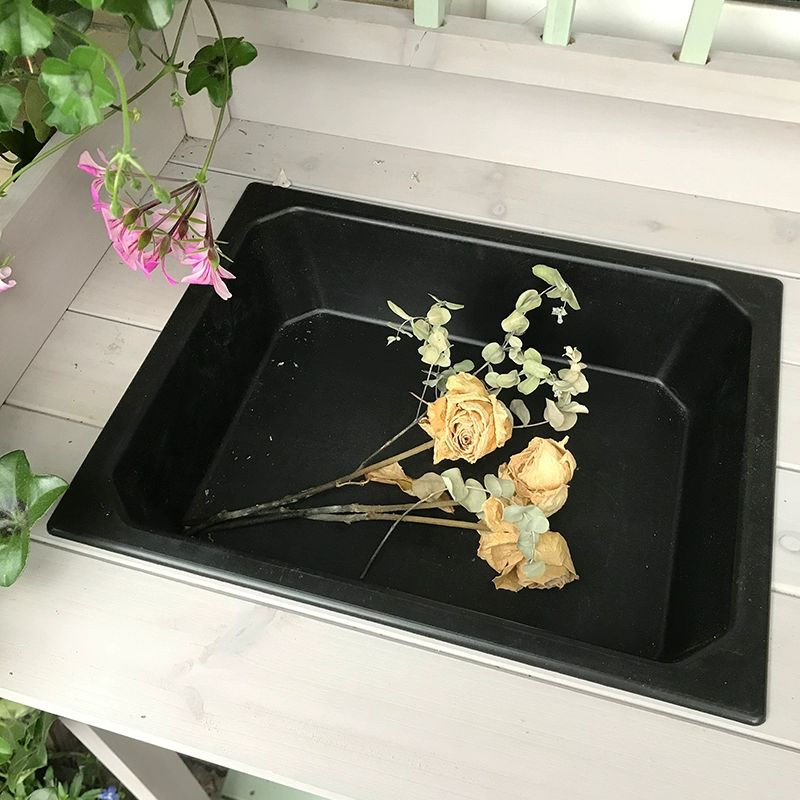 작업대 턴테이블 원목 조경 가드닝 분재 식물 받침대 작업다이 원예용테이블 꽃집 - 상세 이미지 4