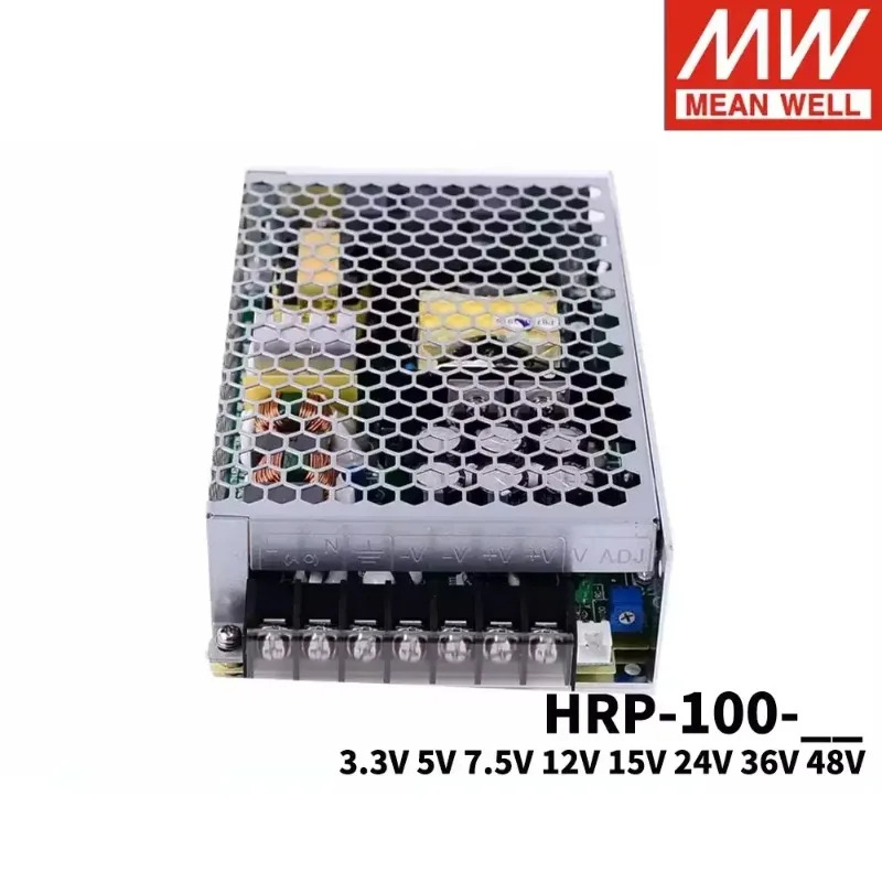 MEAN WELL HRP-100 HRP-100-12 12V 8.5A 100W 단일 출력PFC 기능 스위칭 전원공급장치 포함
