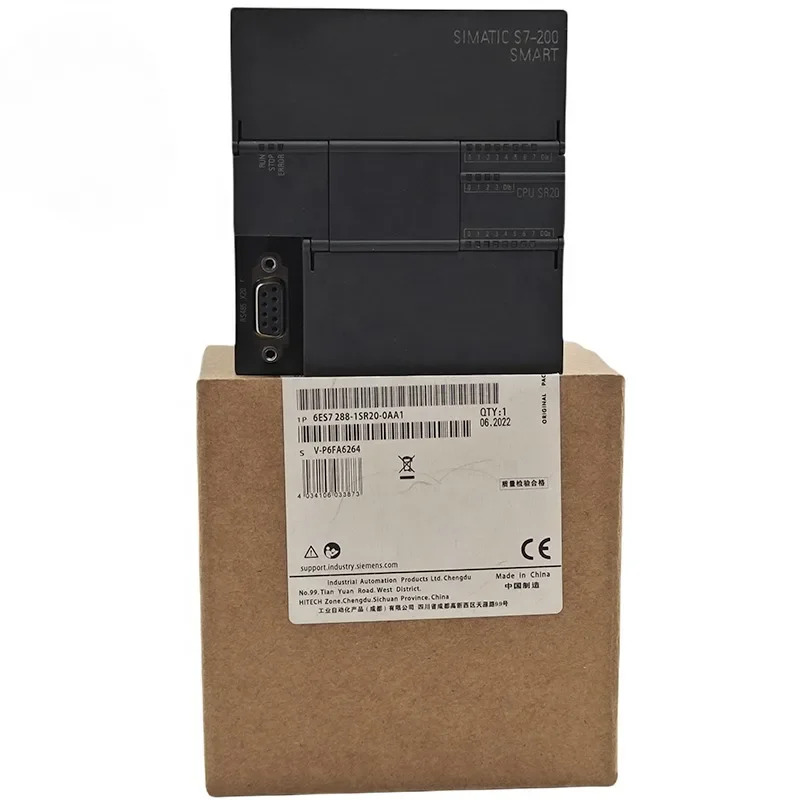 PLC 프로그래밍 컨트롤러 SIMA TIC S7-200 20V AC 또는 110 DC 전원공급장치 12 입력 8 출력 6ES7288-1SR20-0AA1 신