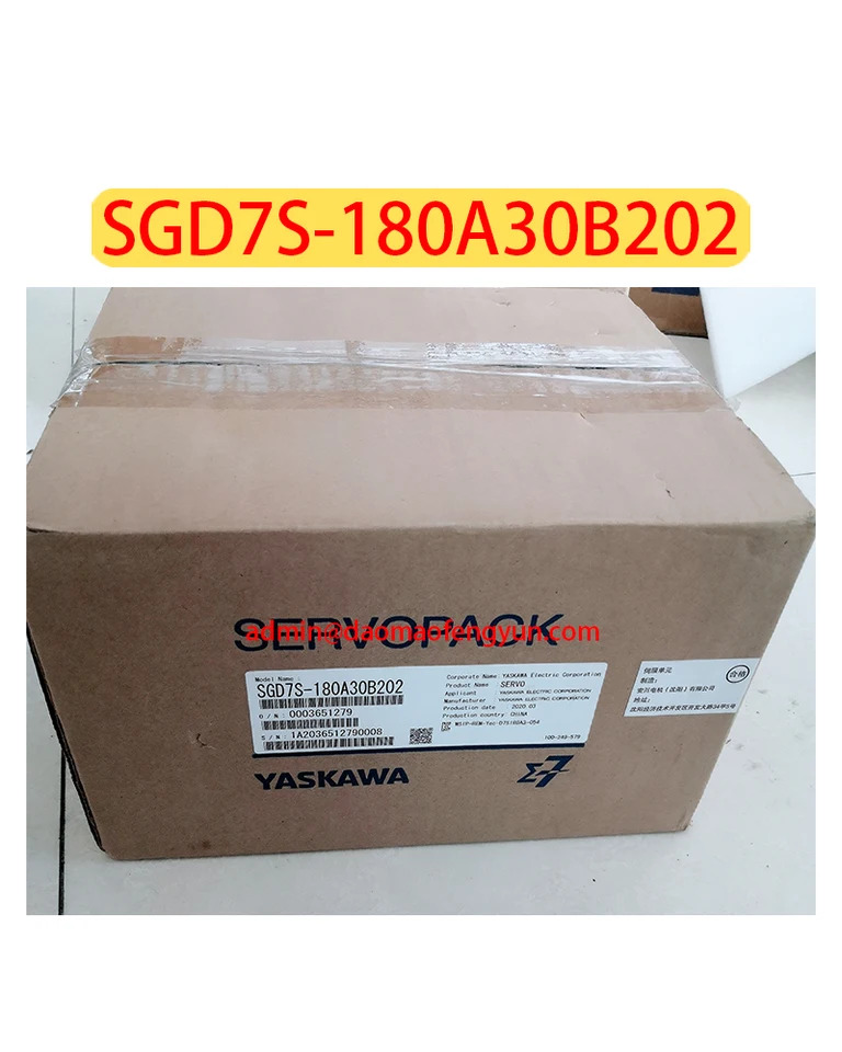 SGD7S-180A30B202 서보 드라이브 SGD7S 180A30B202 신