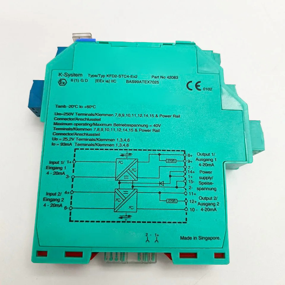 Pepperl Fuchs 교체안전 KFD2-STC4-EX2 KFD2STC4EX2