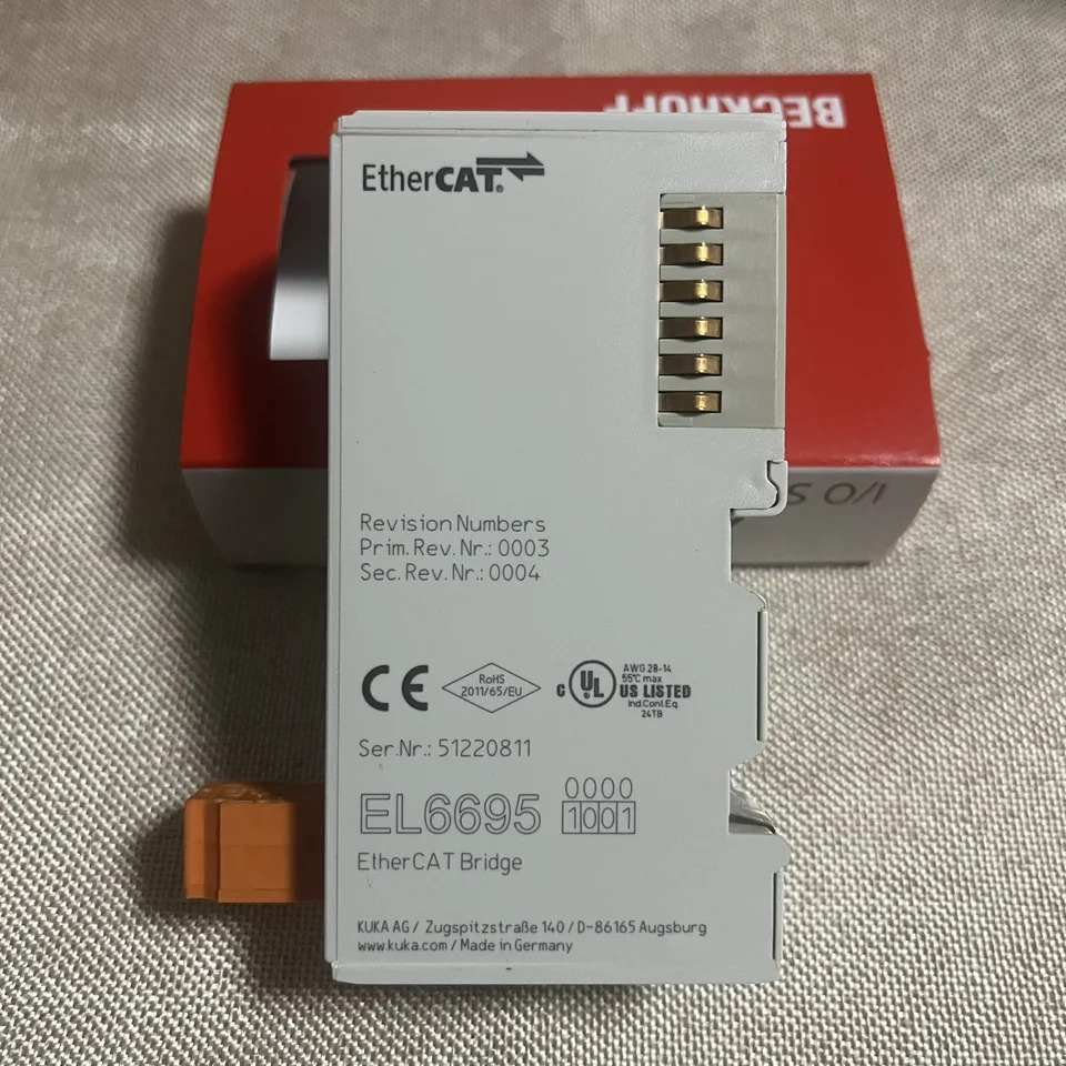 독일 Beckhoff EL6695-1001 KUKA EtherCAT 브릿지 연결 모듈 신