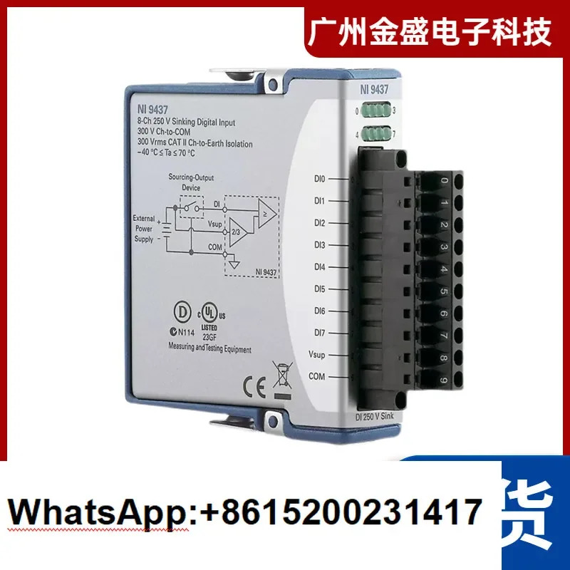 NI 9403 디지털 I/O 모듈 779787-01 C 시리즈 32 채널 5 V TTL 양방향 신