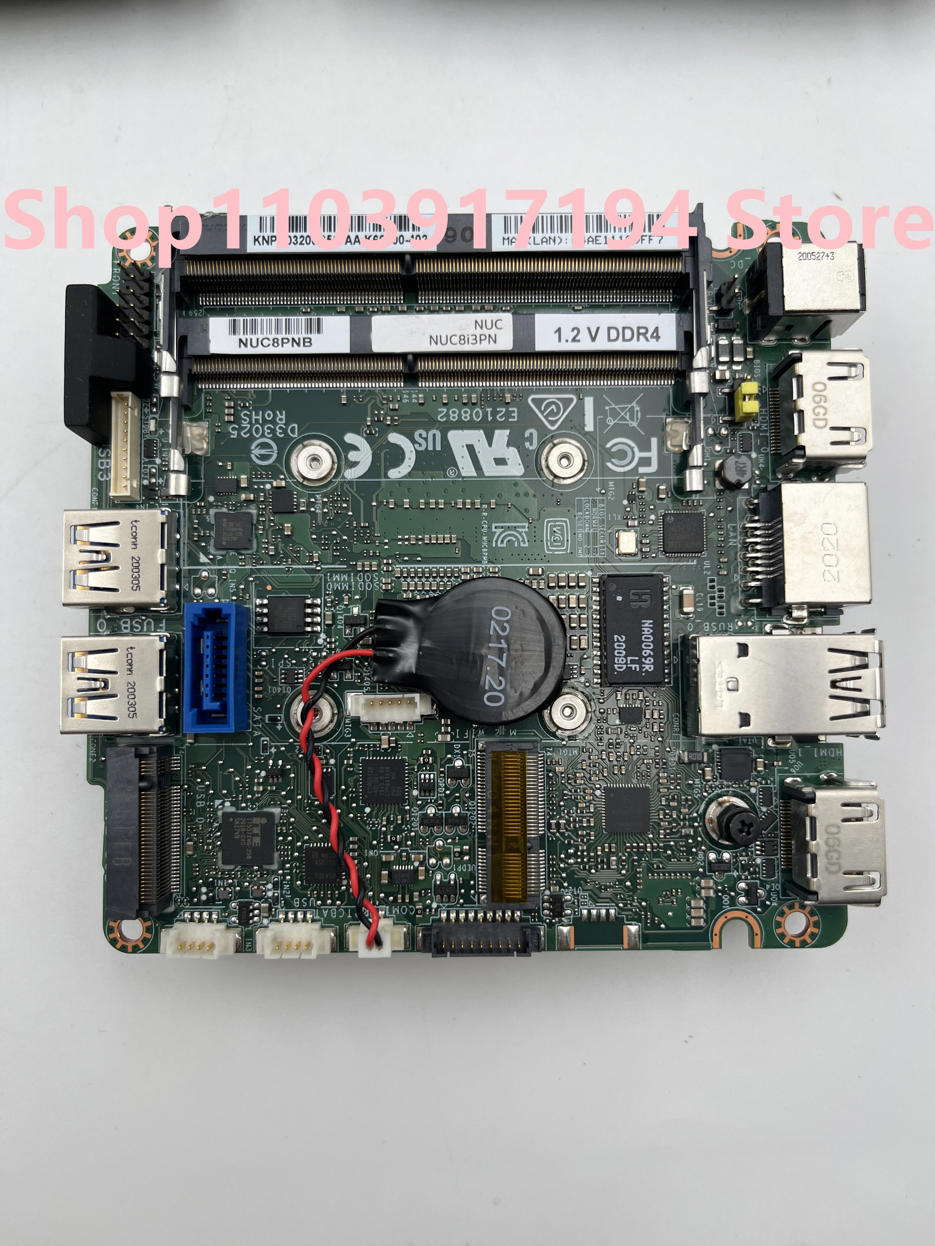 NUC8i3PNB 마더보드용