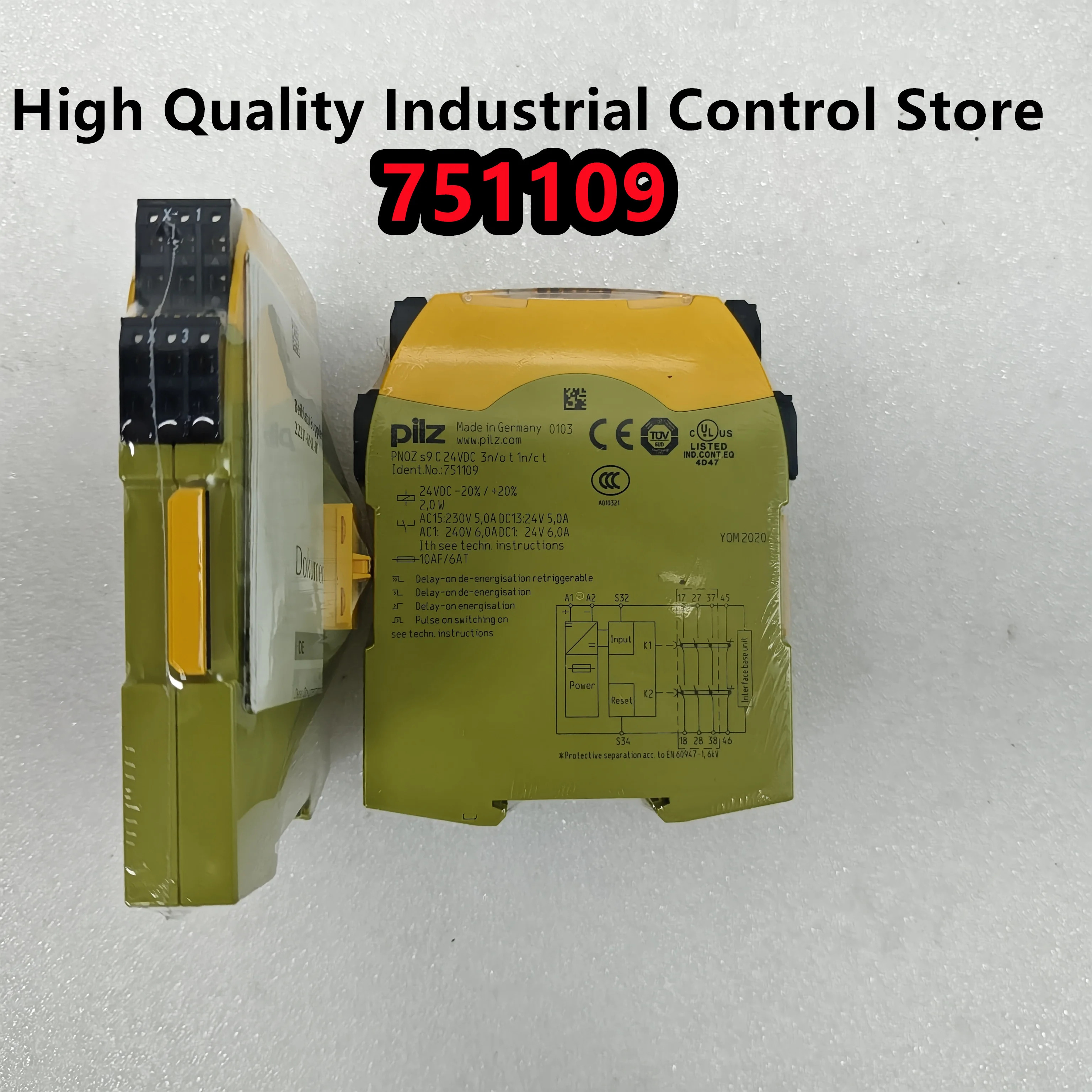 751109 PNOZ s9 C 24VDC 3n/ot 1n/ct 신