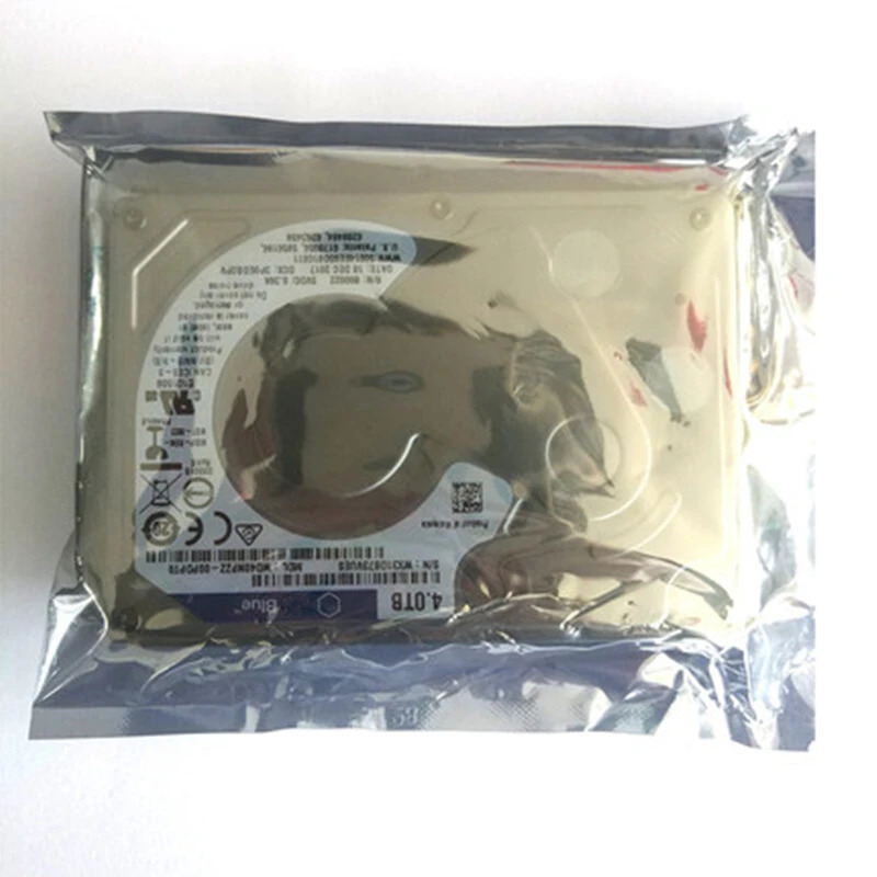 소형 PC 하드 드라이브내장 오리지널 HDD WD40NPZZ WD 블루 4TB 2.5 인치 SATA 128MB 5400RPM 신