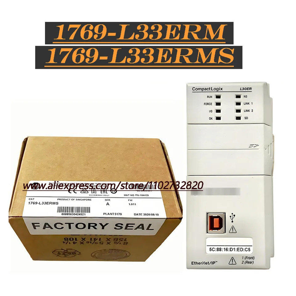모듈 컨트롤러 1769-L33ERM 1769-L33ERMS 당일 출고 신