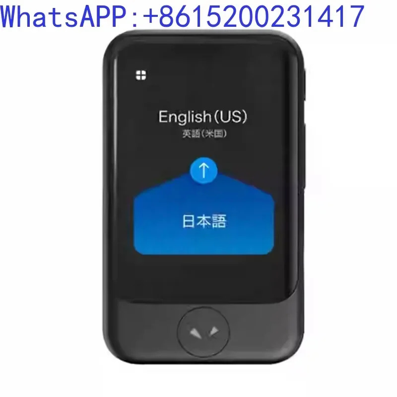 POCKETALK S 타입 해외 번역기 다국어 음성 카메라 글로벌 네트워킹