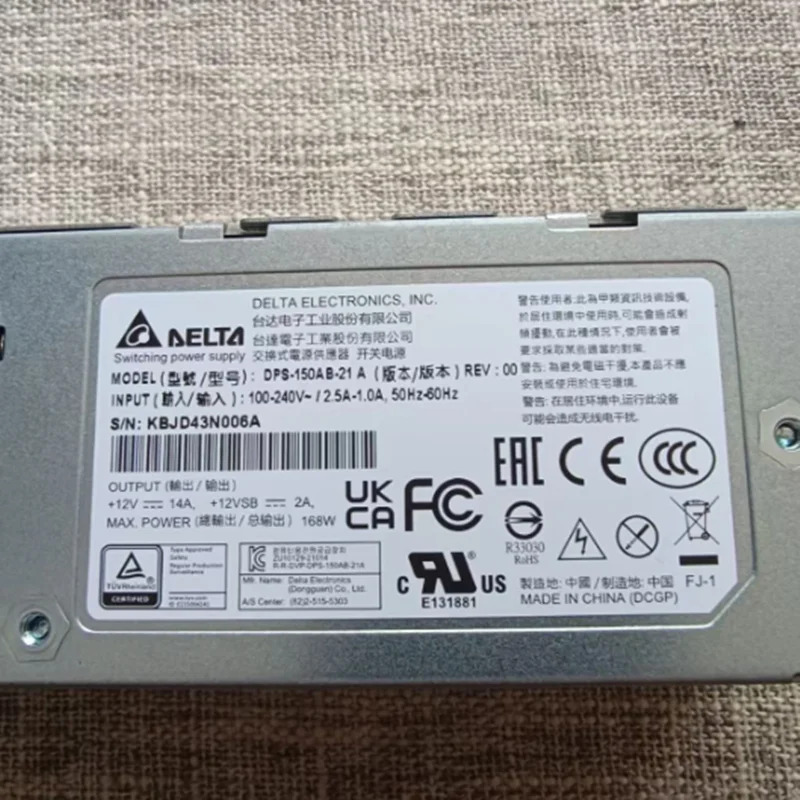 DPS-150AB-21DELTA 168W 전원공급장치거새 PSU 원본 새 처럼 작동