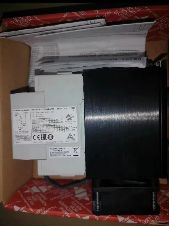 스위스 자일 카를로가바지 솔리드 스테이트 릴레이 접촉기 RGC2A60D75GGEAFM 오리지널 신