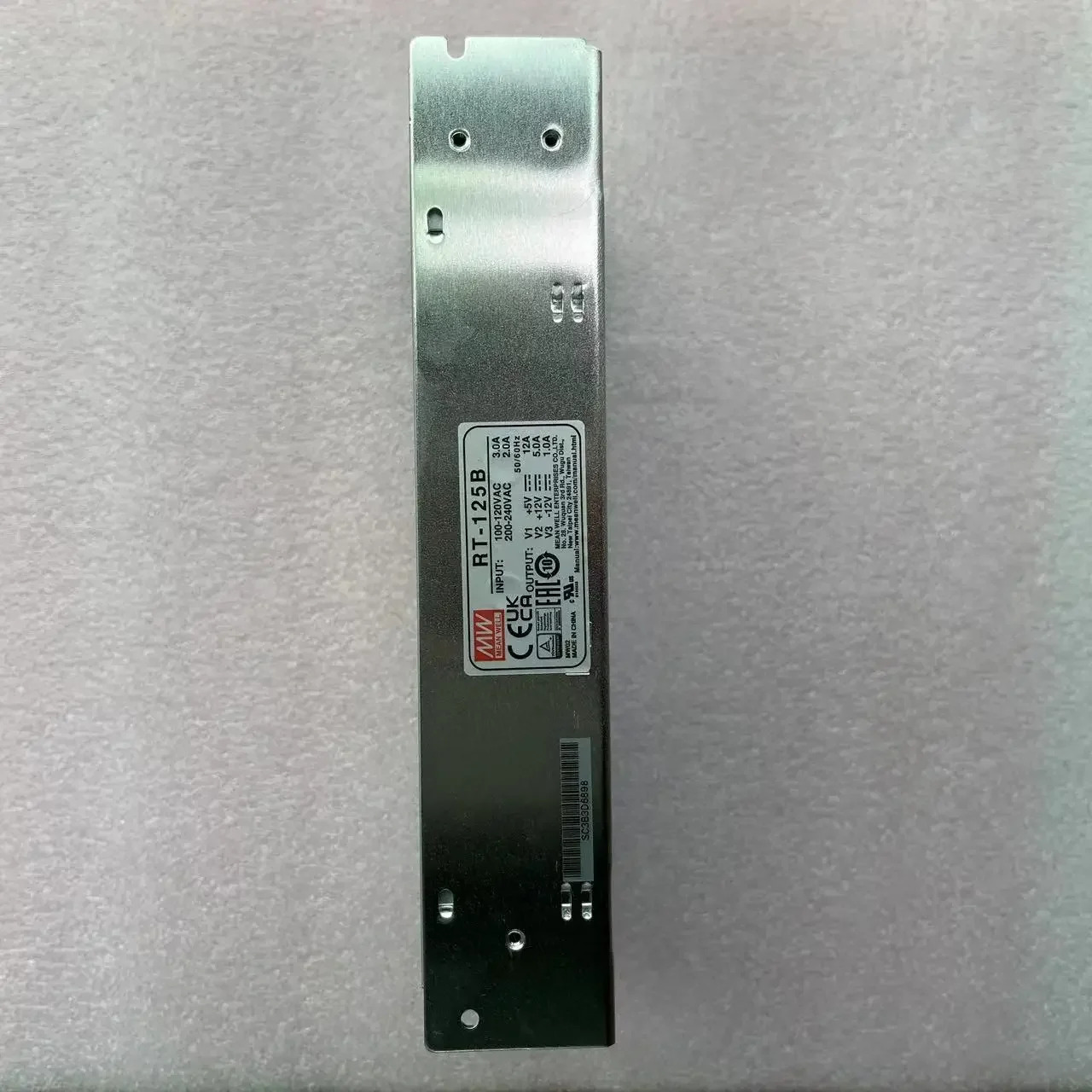 MEAN WELL RT-125B 3 세트 출력 125W 5V15A/12V6A/-12V1A