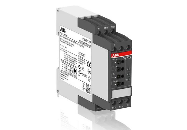 ABB 단상 전압 모니터 CM-EFS.2S 24-240VAC/DC 2C/O 신