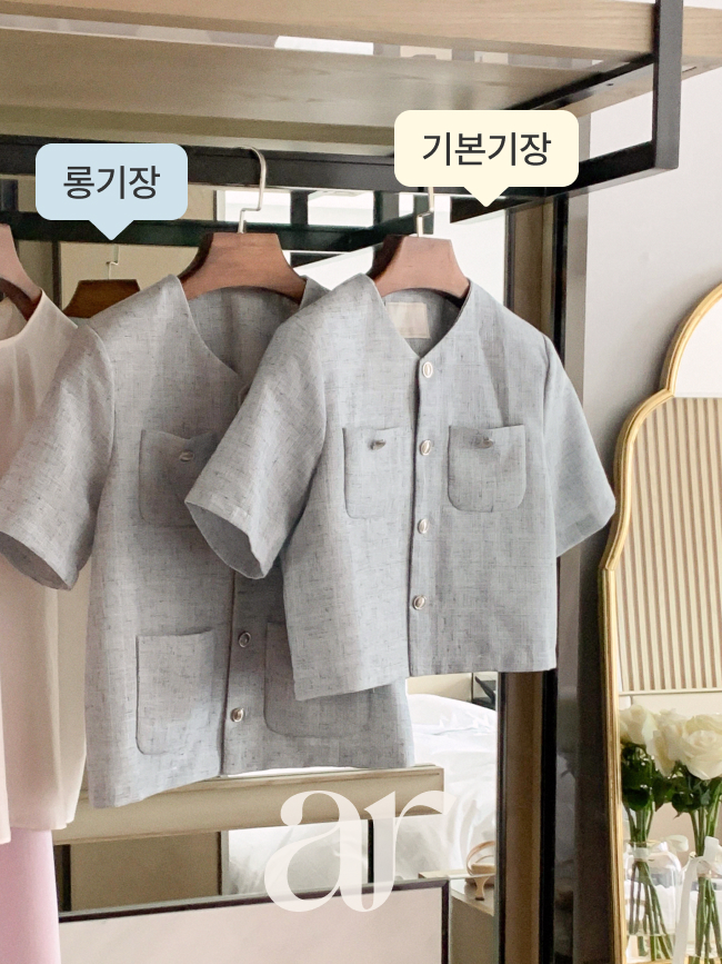 (MADE) 멜로샤 반팔 트위드 자켓 jk2623 이미지 4