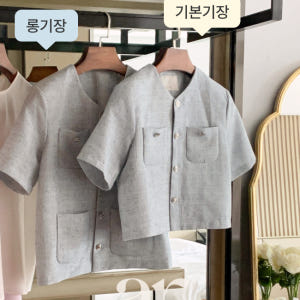 (MADE) 멜로샤 반팔 트위드 자켓 jk2623 착용 후기 | 사이즈/핏 총정리 - 상품 이미지 4