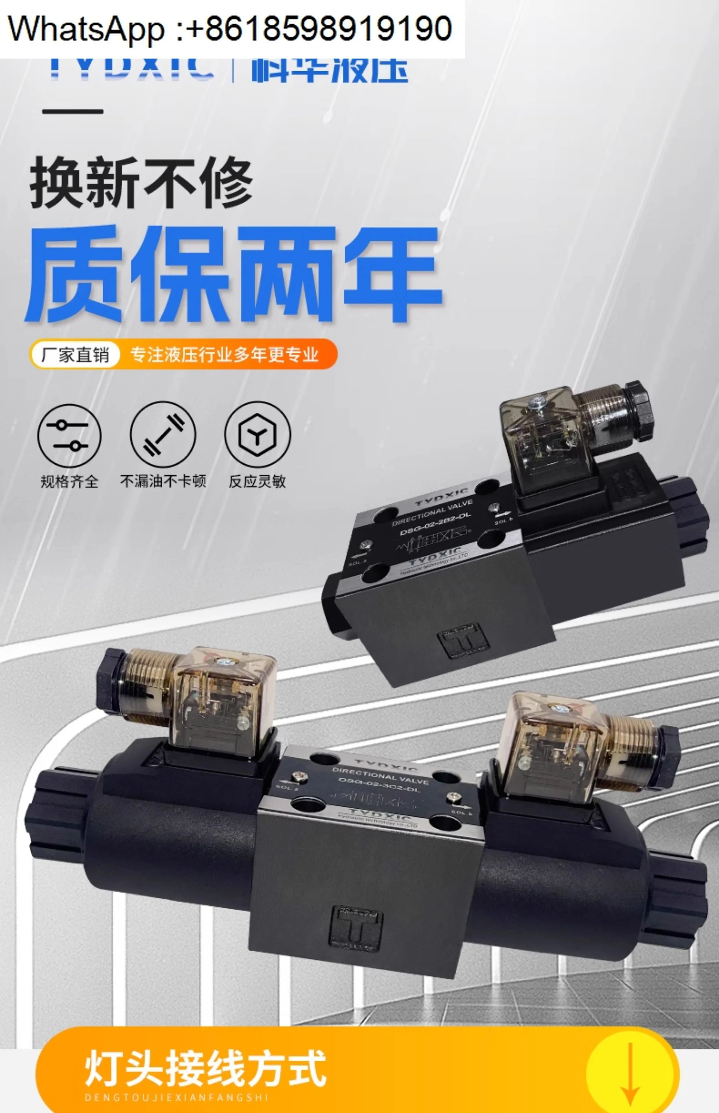 DSG-02-3C2 3C3 3C4 3C60 방향 밸브 유압 01-2B2-24V220V