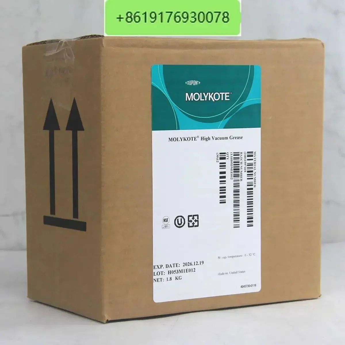 Dow Corning 고진공 실리콘 그리스 HVG 진공 밸브 압력 시스템 씰링 150g