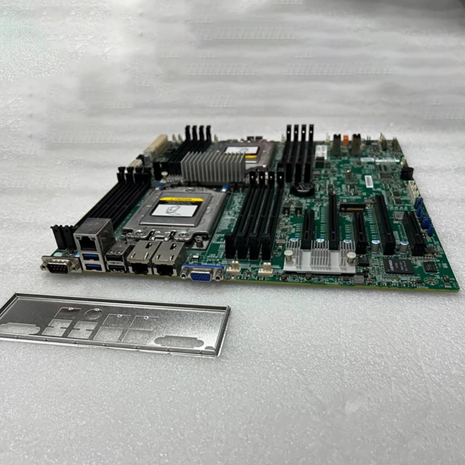 슈퍼마이크로 듀얼 소켓 서버 E- 마더보드PCI-E 3.0 DDR4 지지대 EPYC7001/7002 H11DSi-NT