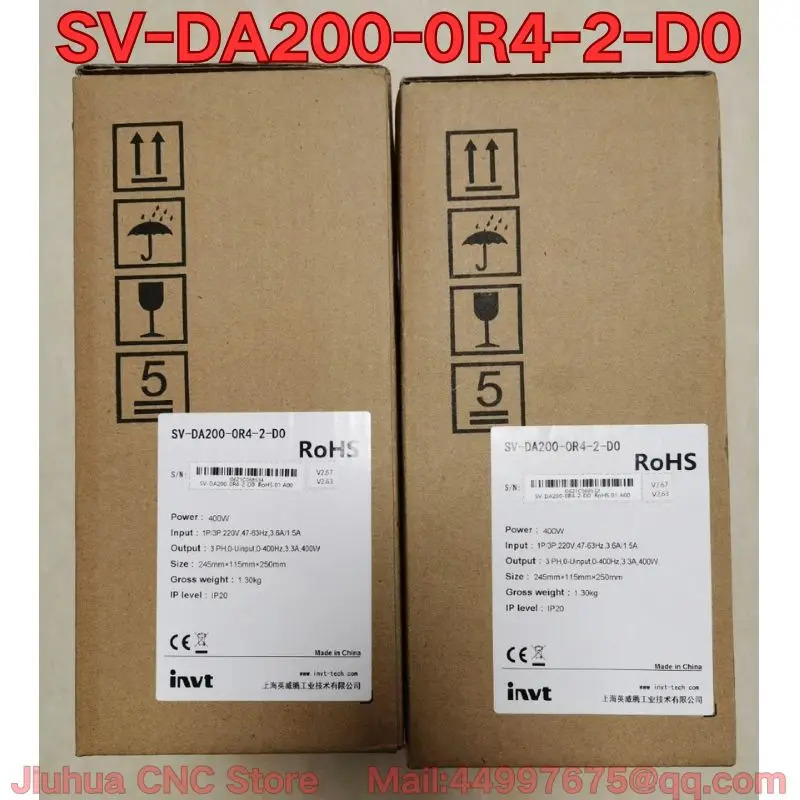 SV-DA200-0R4-2-D0 서보 드라이브