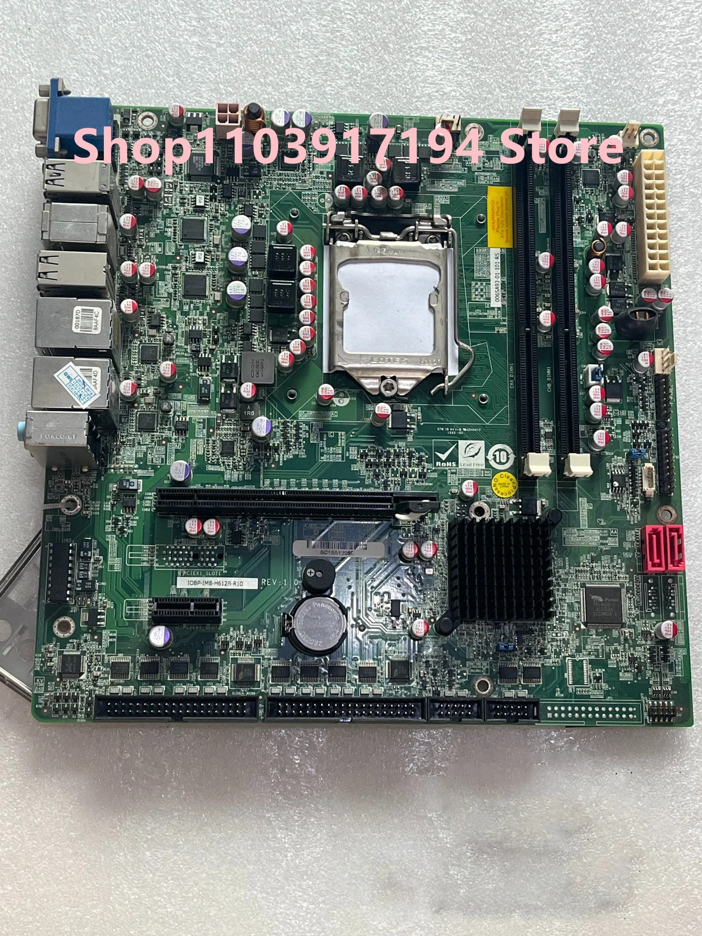 IEI IMB-H612B-R10 산업제어 마더보드 미디어 보드