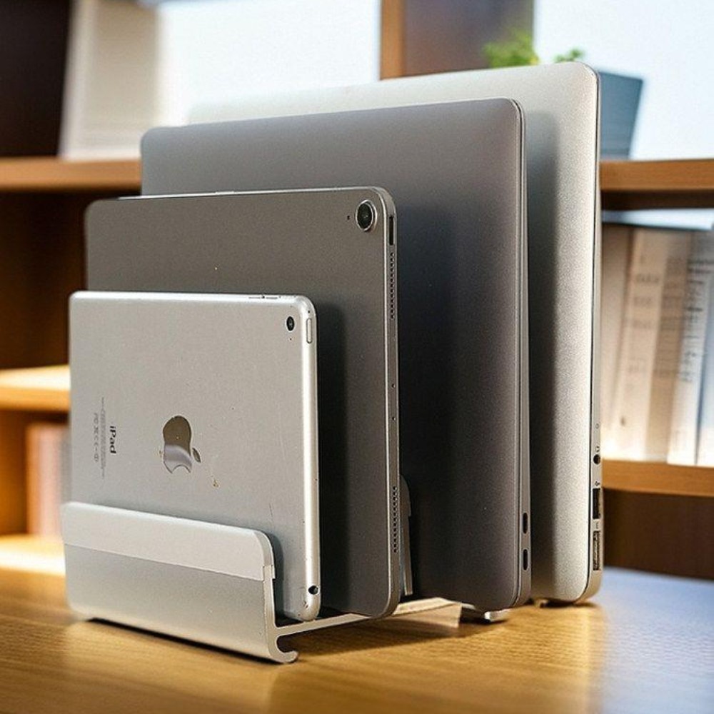 마그네틱 거치대 스탠드 접이식 마운트 아이폰 탁상용 홀더 자석 호환 갤럭시 - 상품 이미지