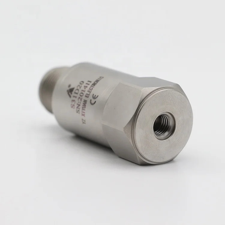산업모니터링 압전 진동 센서 속도 4-20mA 0-25.4 mm/s