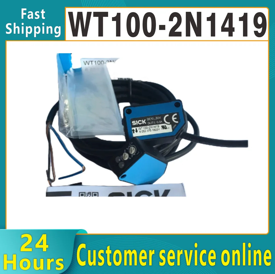 확산 반사율 광전센서 WT100-N1419 WT100-N1412 WT100-2N1419