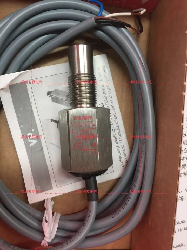 VPA1MPA 스위스 자일 부티크 금속 액체 레벨 DC PNP 센서 스위치 카를로가바지