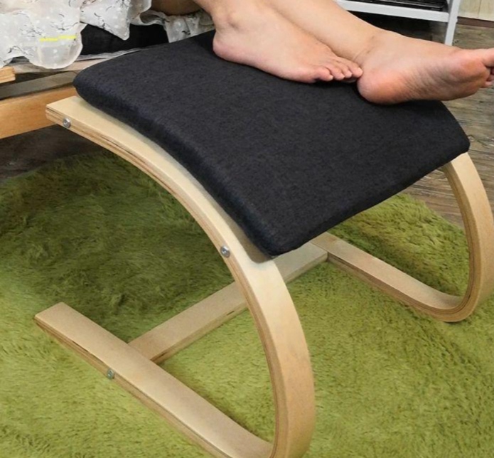 디딤대 의자발받침대 다용도 스툴 맞춤 키높이디딤판 발받침쿠션 원목발받침대 스텝 - 상세 이미지 3