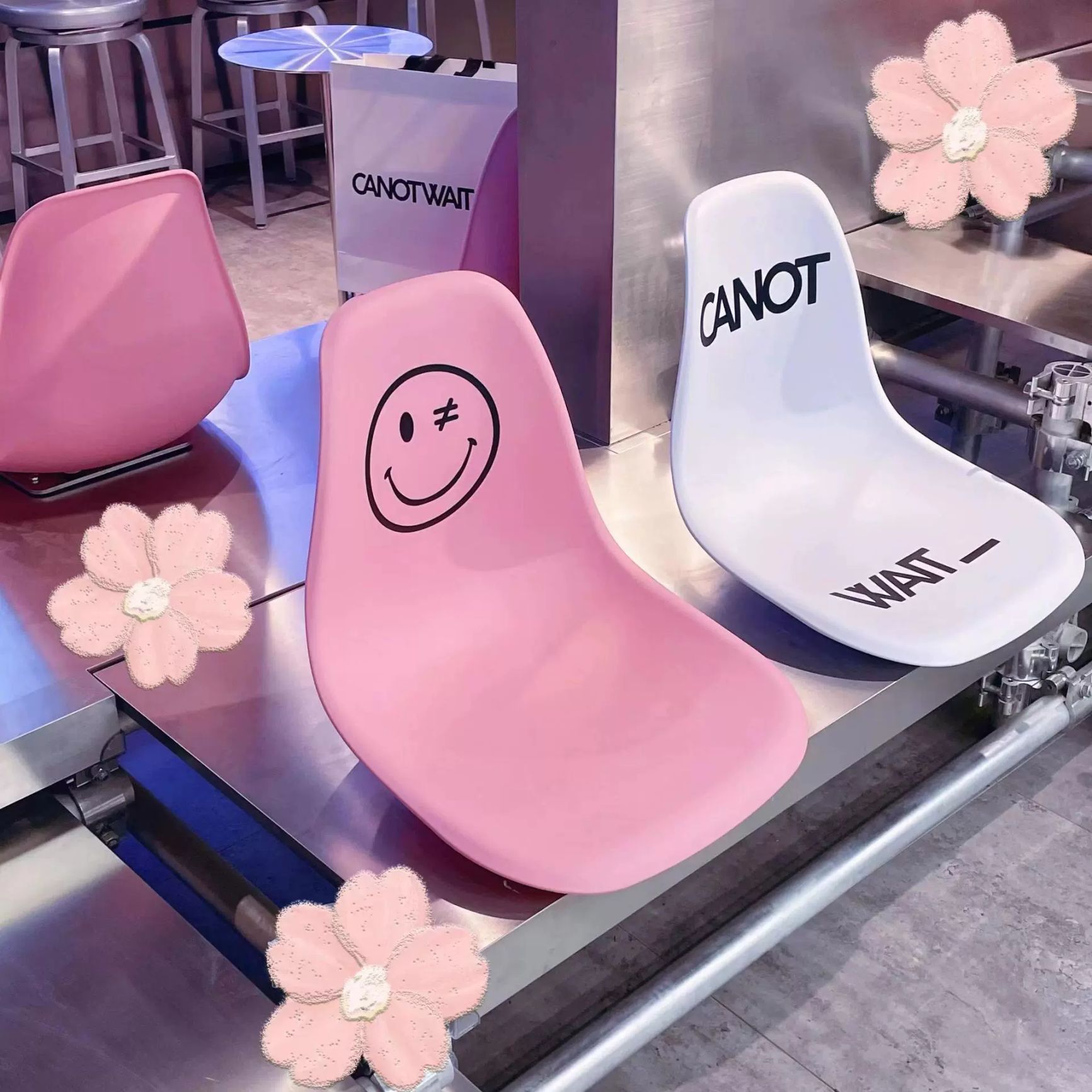 웨이팅의자 야외 등받이 대기용 관공서 테라스 행사용 휴게소 체어 - 상세 이미지 3