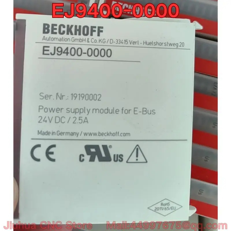 리퍼 EJ7047-0000 EJ7041-0052 EJ9400-0000 PLC 모듈 기능 리퍼는 정상