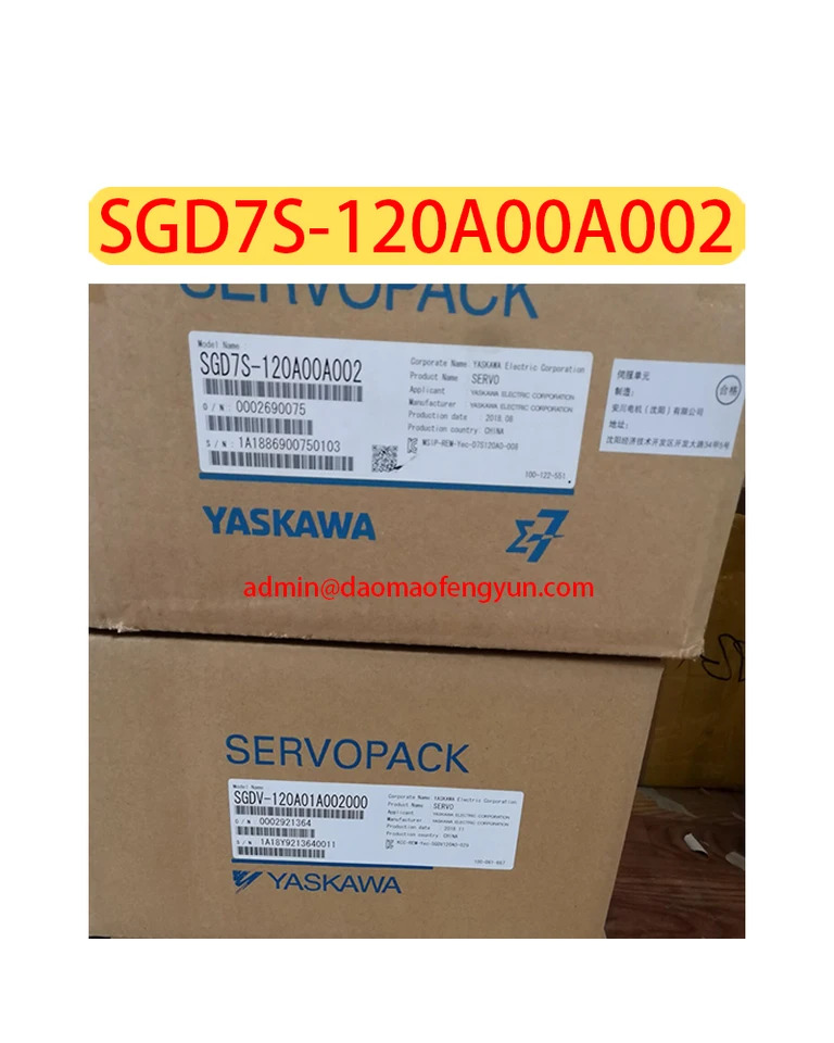 SGD7S-120A00A002 서보 드라이브 SGD7S 120A00A002 신