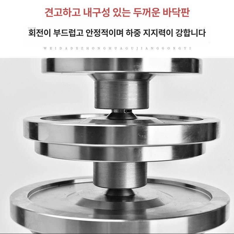 분재 턴테이블 작업대 베어링 받침대 돌림판 가지치기 베이스 선반 원예회전판 원형 - 상세 이미지 4