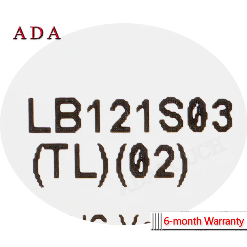 LB121S03-TL02 LCD 디스플레이 패널 LB121S03TL02