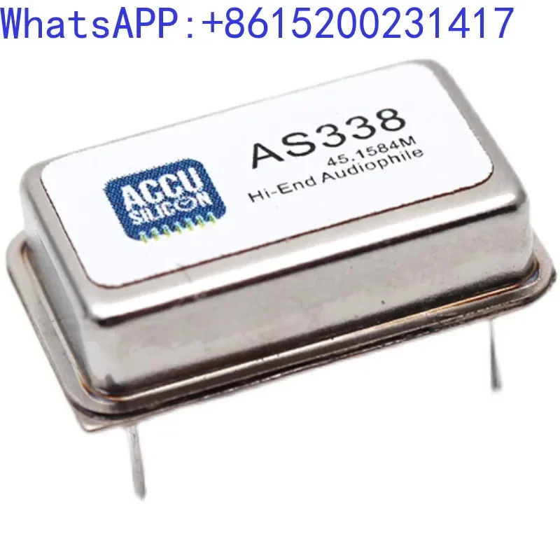 Accusilicon AS338 초고정밀 낮은 위상 소음 지터 하이 엔드 오디오 크리스탈 오실레이터
