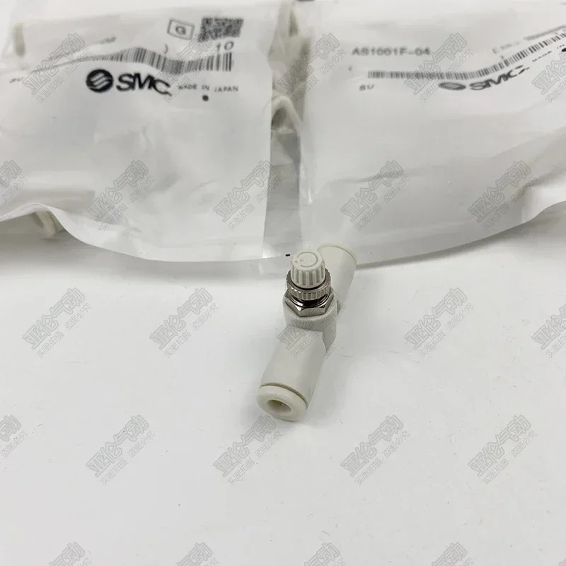 10pcs SMC 속도조절 스로틀 밸브 AS1001F/AS2001F/AS2051F/AS3001F-04/06/08/10/12