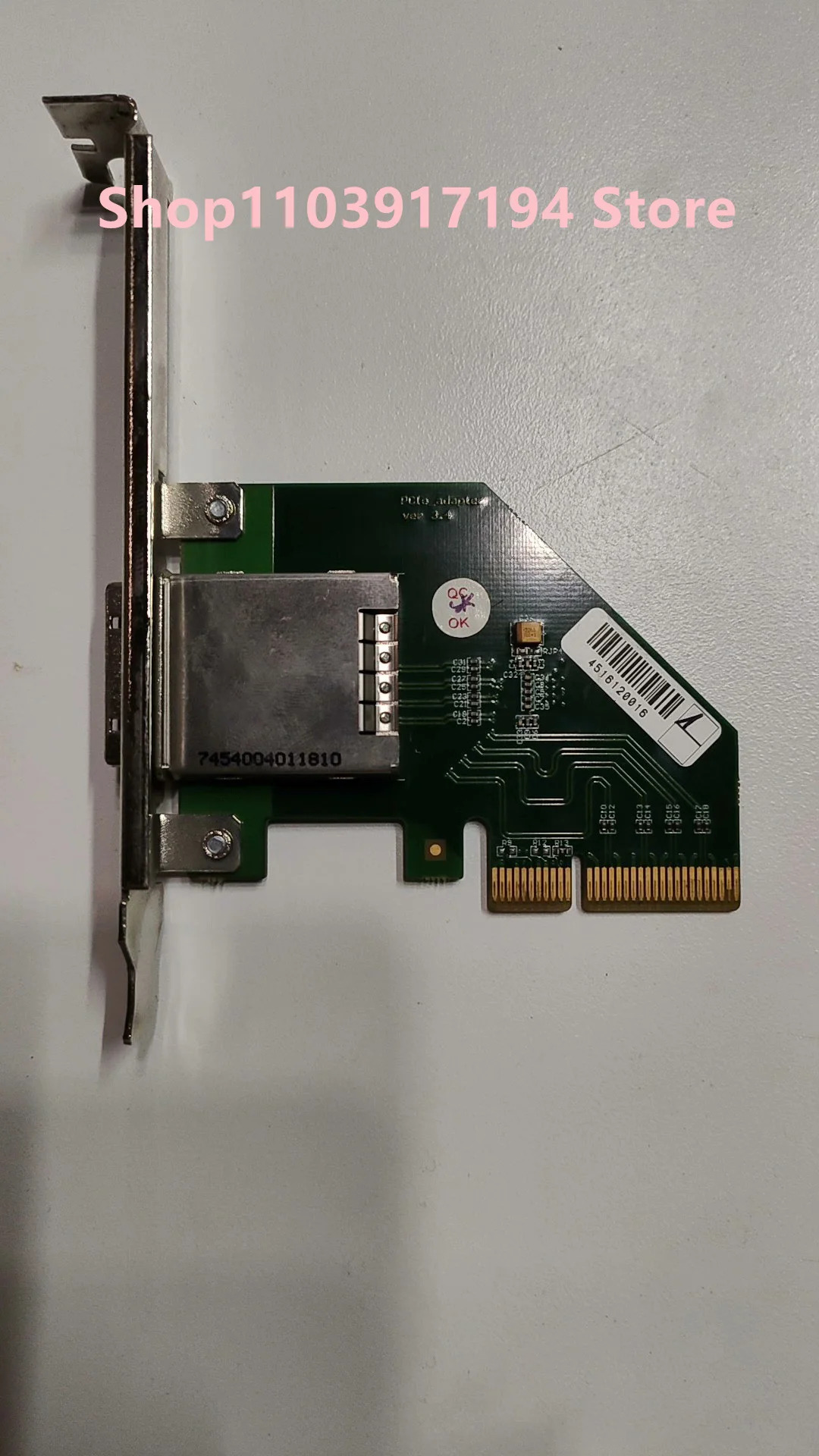 MONARCH PCIeadapter ver 3.4 어댑터 카드