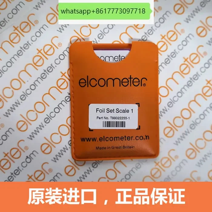 Elcometer 456 두께 게이지 필름 표준 시트 T99022255-1