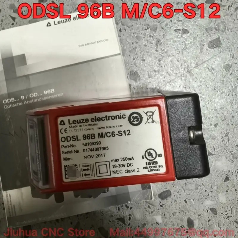 ODSL 96B M/C6-S12 레이저 거리 측정 센서