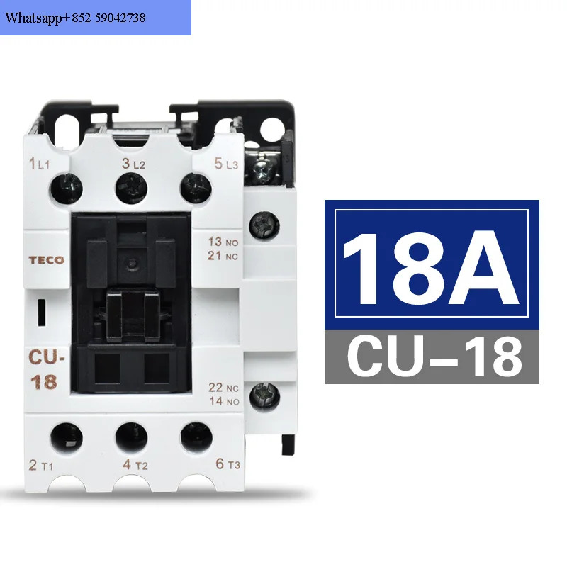 TECO Taian AC 접촉기 CU-11 16 18 23 32R 40 50 65 80/90