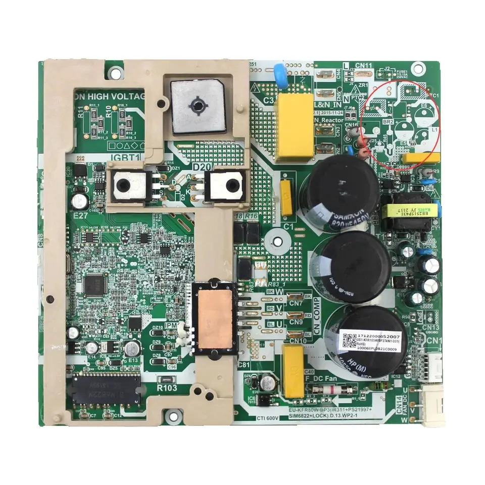 Midea 에어컨 인버터 보드 EU-KFR80W/BP3IR311 PS21997 SIM6822 LOCK D.13.WP2-1 부품