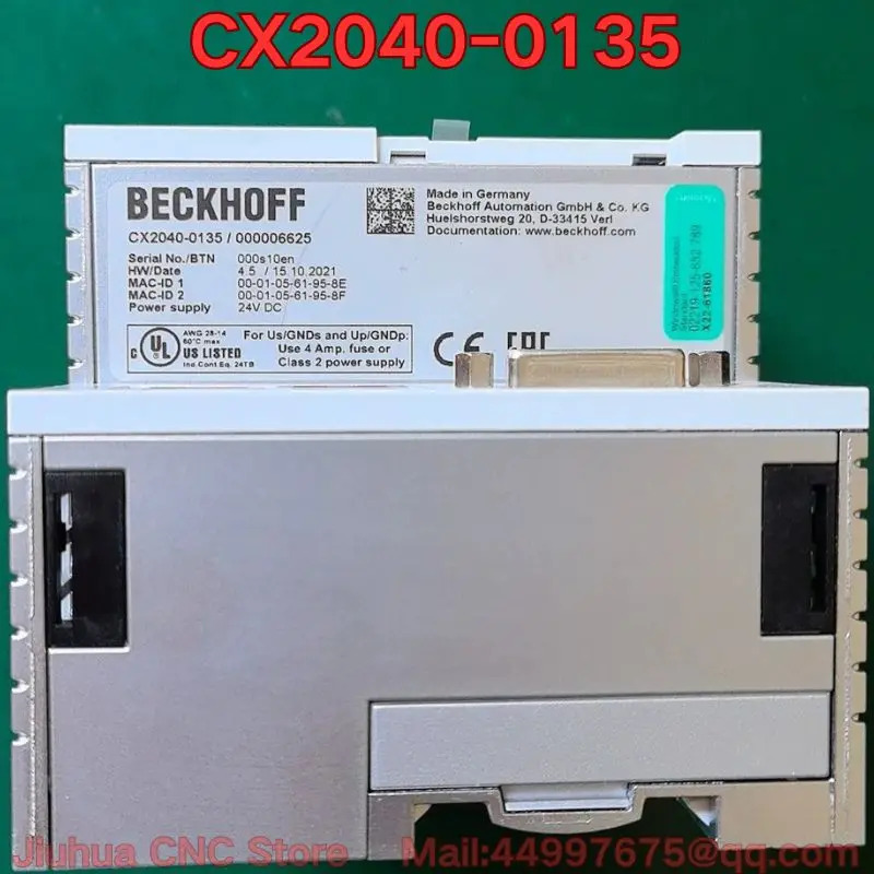 리퍼 CX2040-0135 PLC 호스트 기능 리퍼가 정상