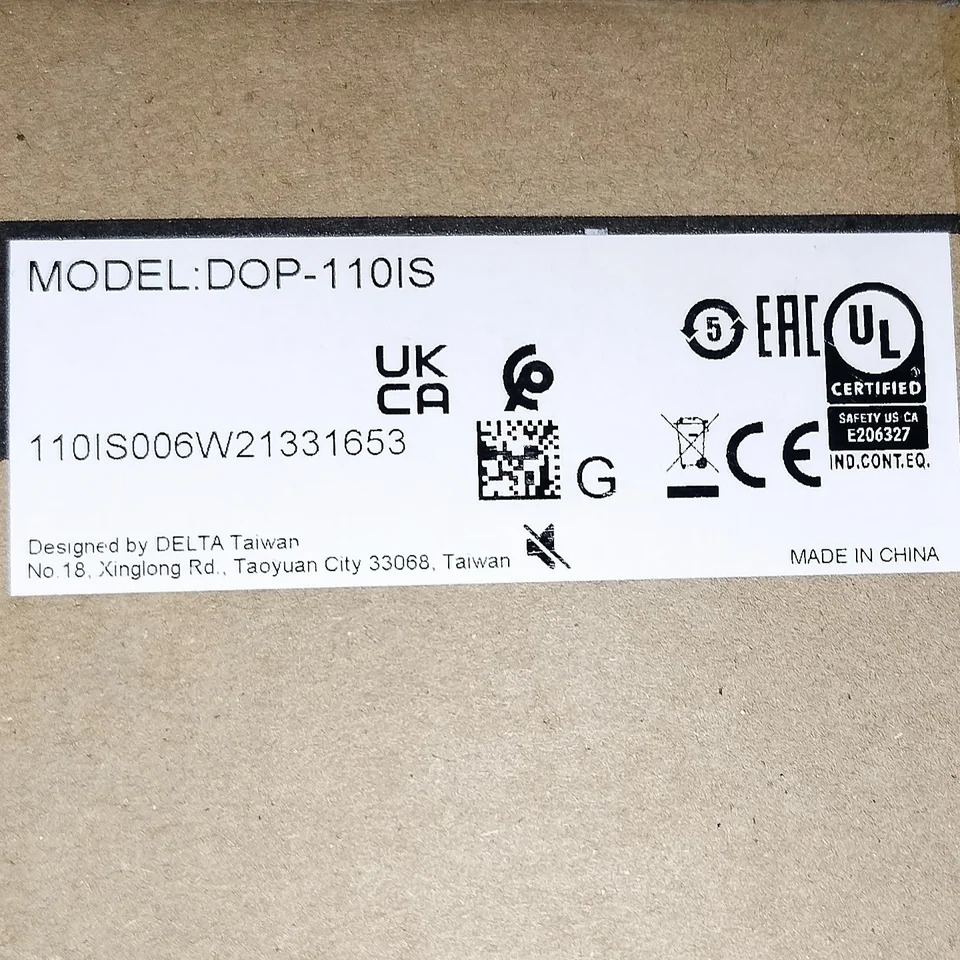 DOP-110IS 델타 머신 인터페이스 포장 신
