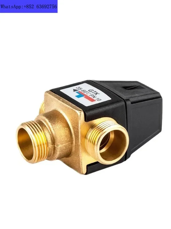 Brass constant temperature mixing valve automatic for hot and cold water