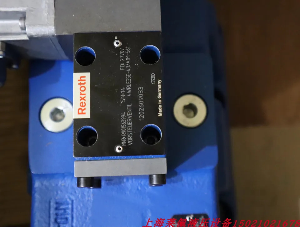독일 렉스로스 REXROTH 비례 밸브 R901382345 4WRPEH6C3B04L-3X/M/24A1
