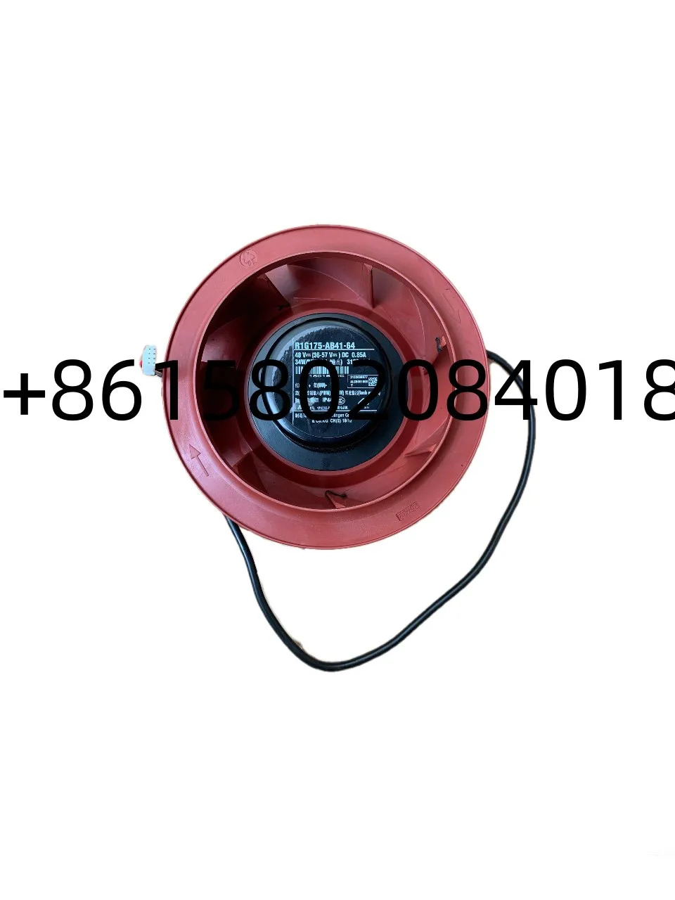 원심 냉각팬 임펠러 오리지널 R1G175-AB41-64 48V 34W 3100 분 신