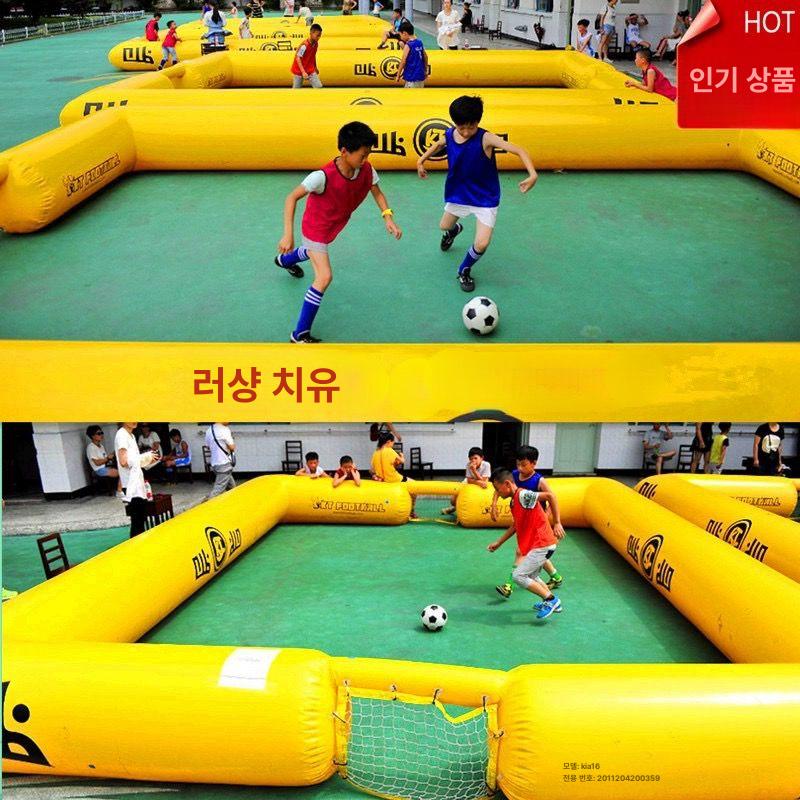 축구 연습용 골대 드론 촬영 프레임 이동식 부스 세트 - 상세 이미지 3