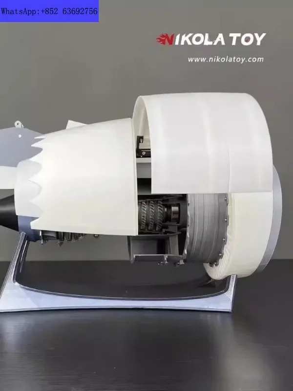 NIKOLATOY 롤스로이스 트렌트 900 터보팬 엔진 모델 65cm 입체 인쇄