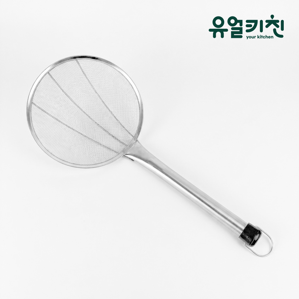 스텐 파이프 뜰채 업소용 중식 조리용 튀김 건지개 - 상품 이미지