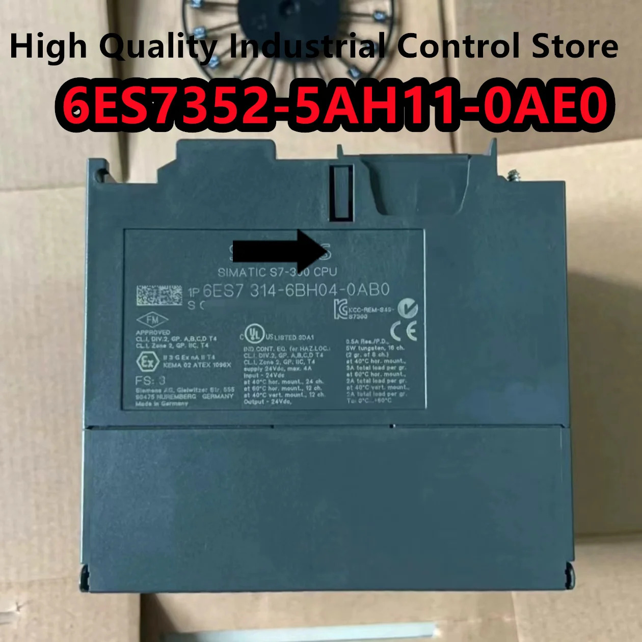 PLC 6ES7352-5AH11-0AE06ES7355-0VH10-0AE0