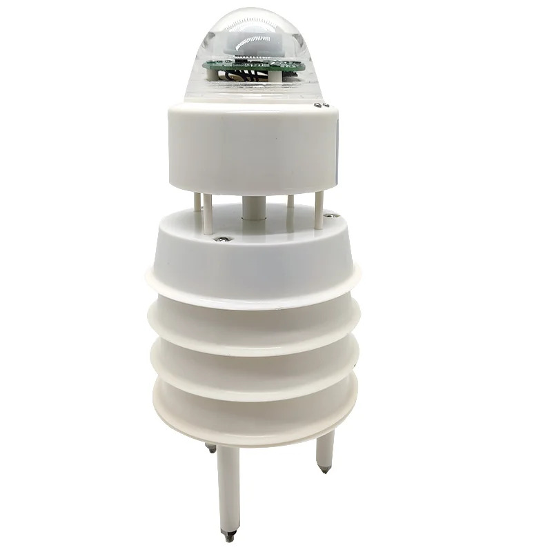 초음파 자동 컴팩트 기상 관측소 CE SDI12 RS485 4-20MA 0-5V 0-10V 출력